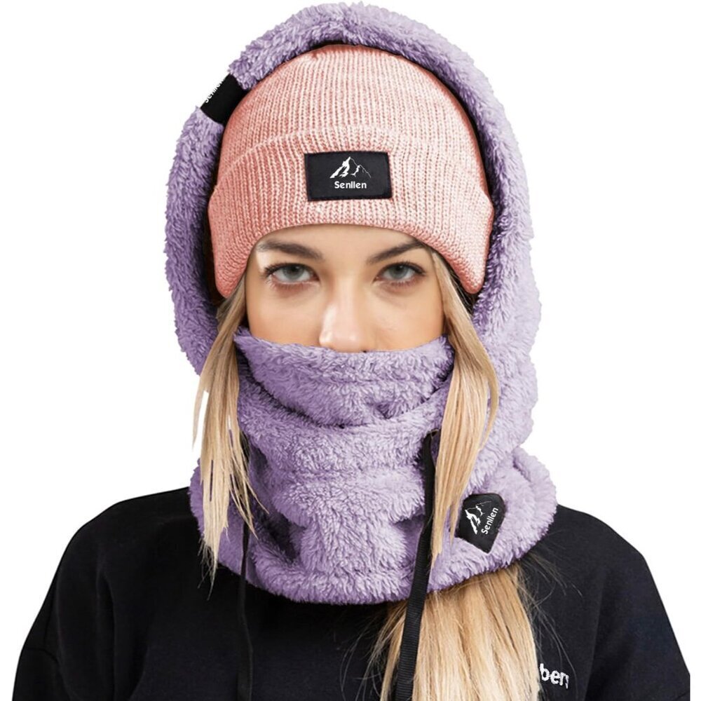 Multi-Purpose Breathable Fleece Balaclava - Perfect for All Outdoor Activities - Picture 2 of 2